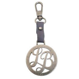 LUCKY BRAND logo handbag dangle charm